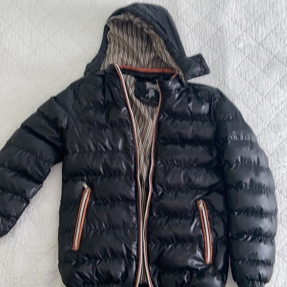 Blue gear, puffy coat size large